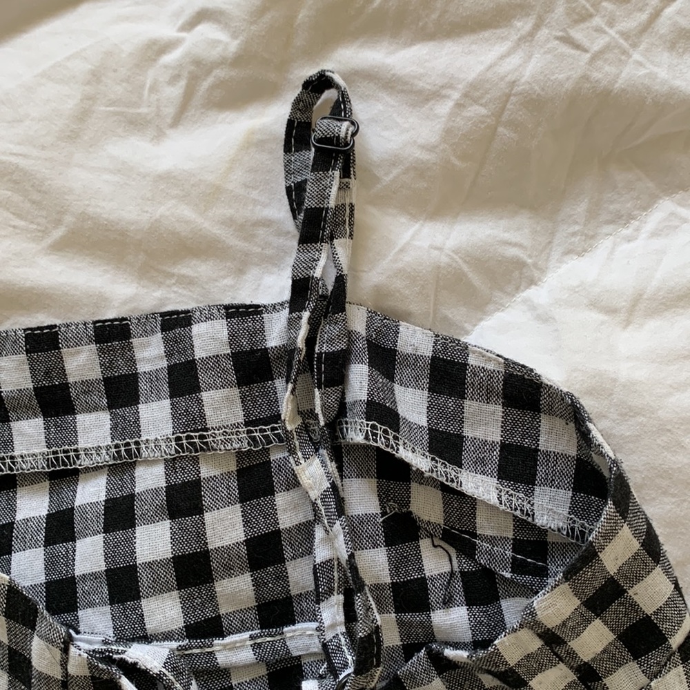 Checkered Skort and Crop Tank Set - Picture 8 of 8